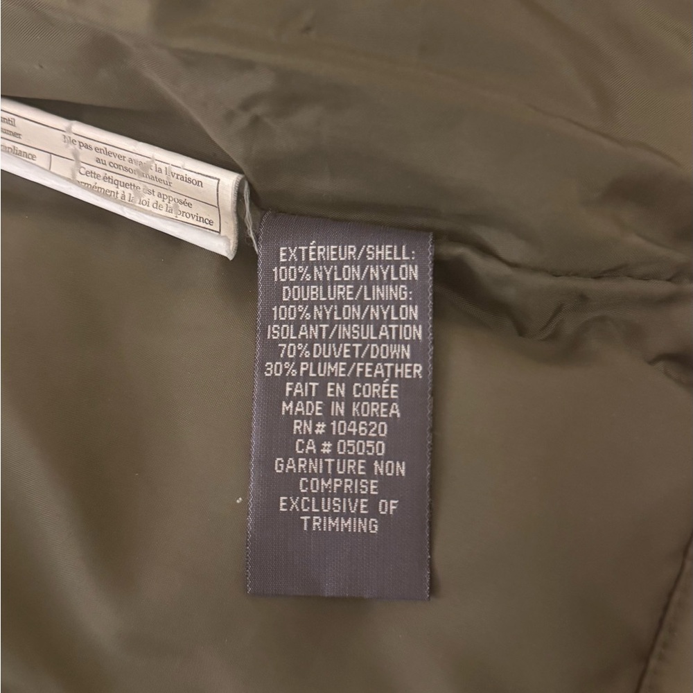 Jacob Connexion Olive Green Quilted Vest - Picture 4 of 4